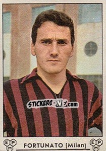 Figurina Giuliano Fortunato - Calciatori 1964-1965 - Panini