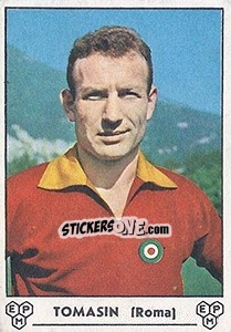 Sticker Glaucio Tomasin - Calciatori 1964-1965 - Panini
