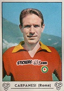 Sticker Sergio Carpanesi - Calciatori 1964-1965 - Panini