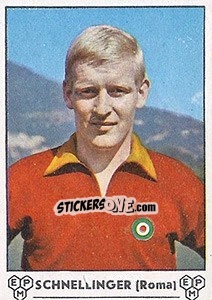 Cromo Karl Schnellinger - Calciatori 1964-1965 n. 232 - Panini