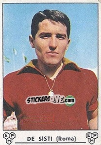 Sticker Giancarlo De Sisti - Calciatori 1964-1965 - Panini