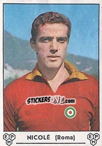 Sticker Bruno Nicole - Calciatori 1964-1965 - Panini