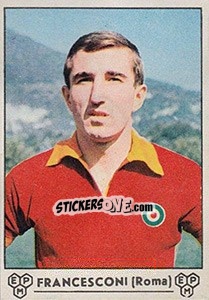 Sticker Fulvio Francesconi - Calciatori 1964-1965 - Panini