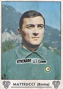 Sticker Enzo Matteucci - Calciatori 1964-1965 n. 239 - Panini