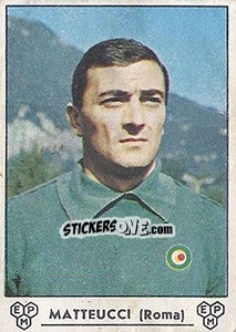 Cromo Enzo Matteucci - Calciatori 1964-1965 - Panini