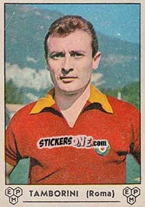 Cromo Giuseppe Tamborini - Calciatori 1964-1965 - Panini