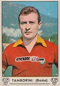 Figurina Giuseppe Tamborini - Calciatori 1964-1965 - Panini