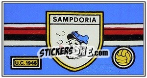 Sticker Scudetto - Calciatori 1964-1965 - Panini