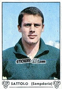 Figurina Franco Sattolo - Calciatori 1964-1965 - Panini