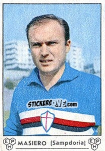 Sticker Enea Masiero - Calciatori 1964-1965 - Panini