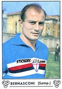 Sticker Gaudenzio Bernasconi - Calciatori 1964-1965 n. 247 - Panini