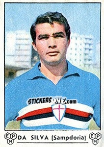 Sticker Jose R. Da Silva - Calciatori 1964-1965 - Panini