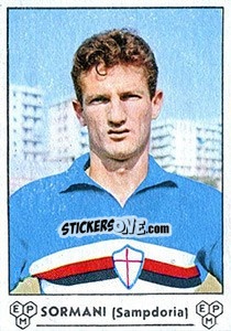 Cromo Angelo Benedetto Sormani - Calciatori 1964-1965 - Panini