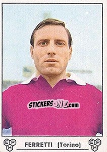 Sticker Amilcare Ferretti - Calciatori 1964-1965 - Panini