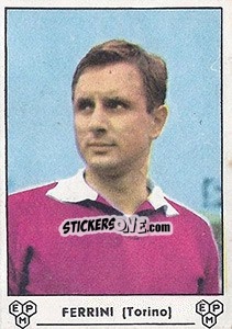 Sticker Giorgio Ferrini - Calciatori 1964-1965 n. 265 - Panini