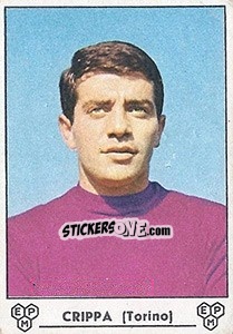 Sticker Carlo Crippa - Calciatori 1964-1965 - Panini