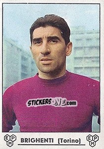 Figurina Sergio Brighenti - Calciatori 1964-1965 - Panini