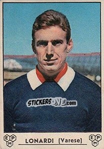 Sticker Antonio Lonardi - Calciatori 1964-1965 - Panini