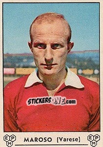 Figurina Pietro Maroso - Calciatori 1964-1965 - Panini