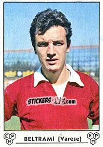 Sticker Giancarlo Beltrami - Calciatori 1964-1965 n. 279 - Panini