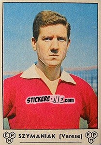 Cromo Horst Szymaniak - Calciatori 1964-1965 - Panini