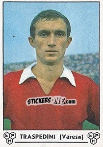 Sticker Vincenzo Traspedini - Calciatori 1964-1965 - Panini