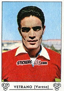 Sticker Ivo Vetrano - Calciatori 1964-1965 n. 285 - Panini