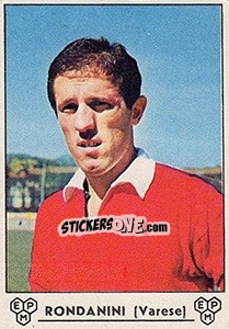Sticker Franco Rondanini - Calciatori 1964-1965 - Panini