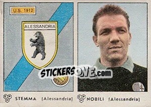Sticker Stemma / Nobili - Calciatori 1964-1965 - Panini