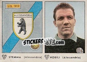 Figurina Stemma / Nobili - Calciatori 1964-1965 - Panini