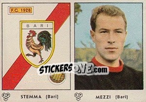 Cromo Stemma / Mezzi - Calciatori 1964-1965 n. 295 - Panini