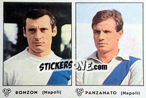 Sticker Ronzon / Panzanato - Calciatori 1964-1965 n. 339 - Panini