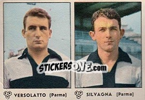 Figurina Versolatto / Silvagna - Calciatori 1964-1965 - Panini