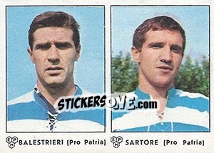 Sticker Balestrieri / Sartore - Calciatori 1964-1965 n. 368 - Panini