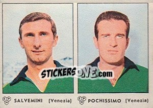 Sticker Salvemini / Pochissimo - Calciatori 1964-1965 - Panini
