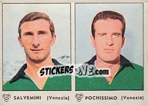 Sticker Salvemini / Pochissimo - Calciatori 1964-1965 n. 398 - Panini