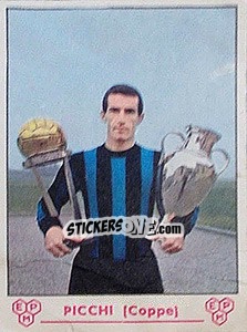 Sticker Picchi - Calciatori 1964-1965 - Panini