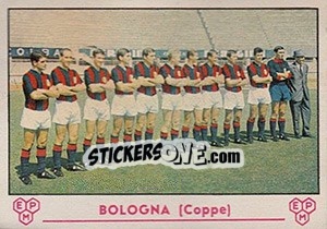 Figurina Squadra Bologna