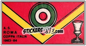 Sticker Scudetto Roma - Calciatori 1964-1965 n. 420 - Panini
