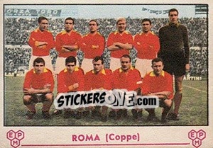 Sticker Squadra Roma - Calciatori 1964-1965 n. 421 - Panini