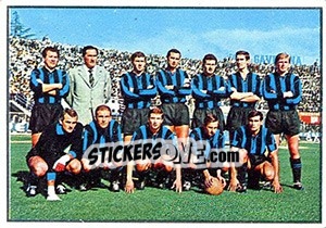Sticker Squadra - Calciatori 1965-1966 n. 2 - Panini