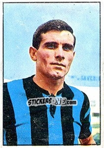 Sticker Angelo Anquilletti - Calciatori 1965-1966 n. 8 - Panini