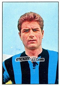 Sticker Enrico Nova - Calciatori 1965-1966 n. 13 - Panini