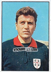 Sticker Carlo Mattrel - Calciatori 1965-1966 n. 55 - Panini