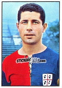 Sticker Mario Tiddia - Calciatori 1965-1966 n. 66 - Panini