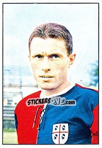 Sticker Bruno Visentin - Calciatori 1965-1966 n. 67 - Panini