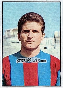 Sticker Carlo Facchin - Calciatori 1965-1966 n. 81 - Panini