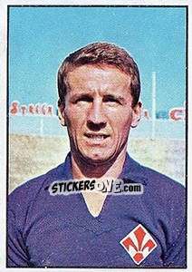 Sticker Sergio Castelletti - Calciatori 1965-1966 - Panini