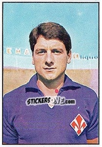 Sticker Mario Bertini - Calciatori 1965-1966 n. 95 - Panini