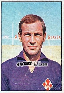 Cromo Paolo Nuti - Calciatori 1965-1966 - Panini